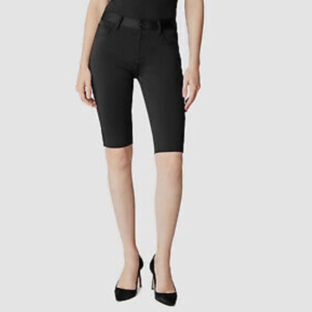 J Brand Mid Rise Scuba Bermuda Shorts